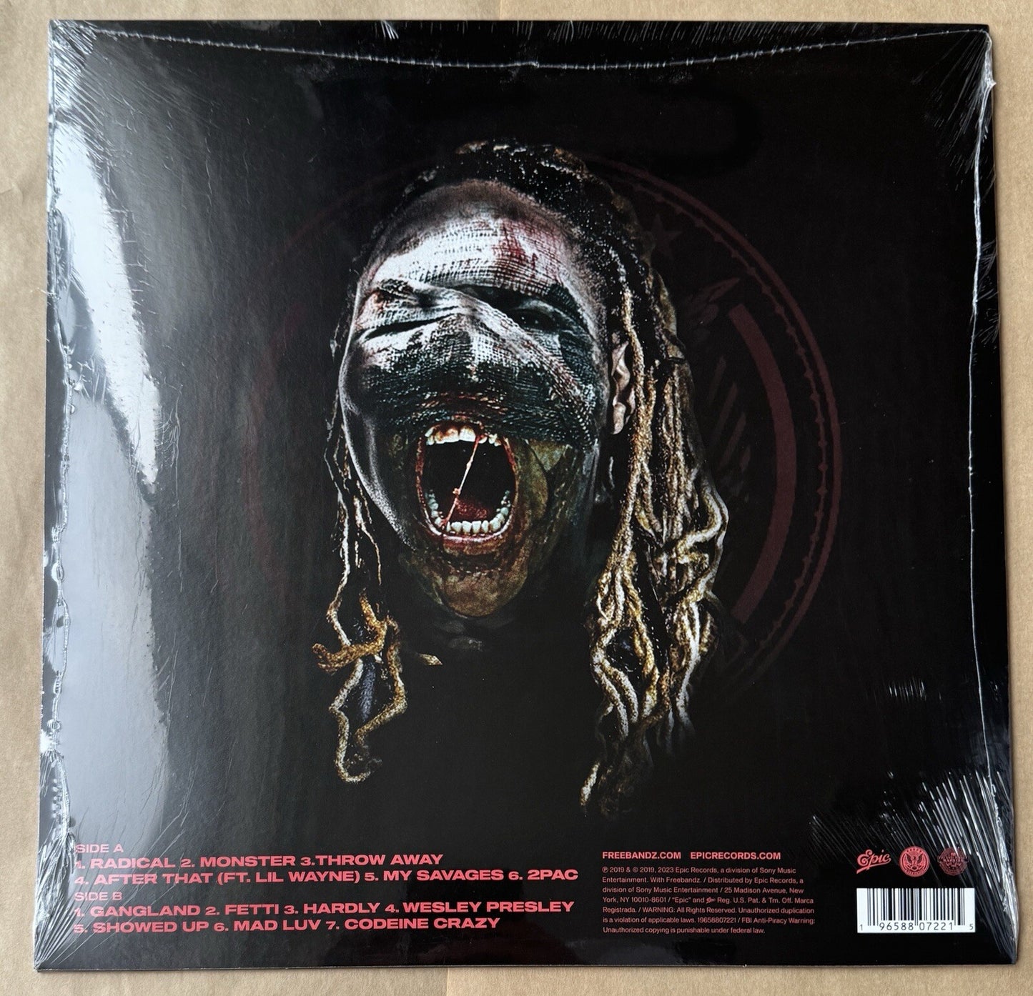 Future - Monster Mixtape Vinyl LP Record 1LP Black NEW