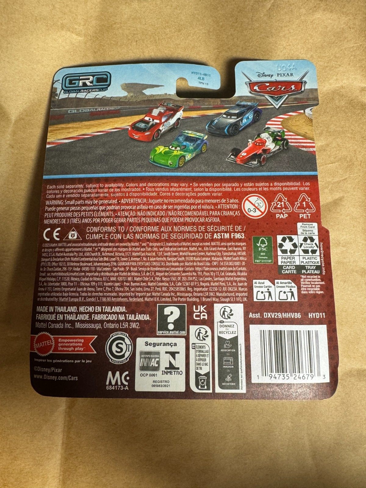 Jackson Storm GRC 20 - Disney Pixar Cars - Mattel Diecast New