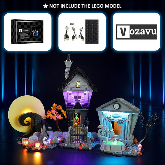 21351 Nightmare Before Christmas 21351 Lego LED Lighting Kit (Set not included)