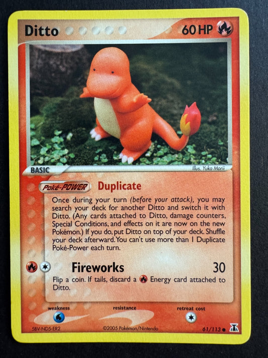 Charmander Ditto 61/113 Pokemon Delta Species Near Mint