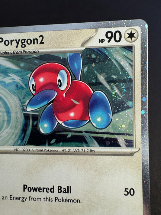 Porygon 2 SWIRL Cosmos Holo SVP 138 Pokemon Scarlet & Violet Promo Near Mint