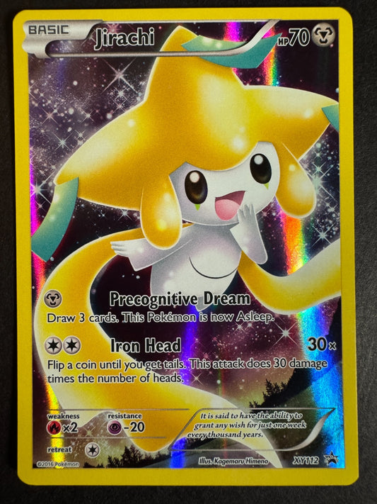 Jirachi Full Art Holo XY112 Black Star Promo Pokemon XY Generations Near Mint