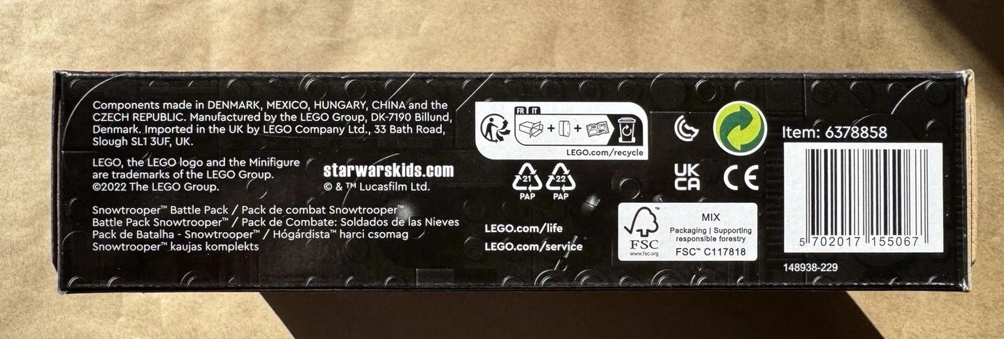 75320 Snowtrooper Battle Pack - LEGO Star Wars - NEW - Retired