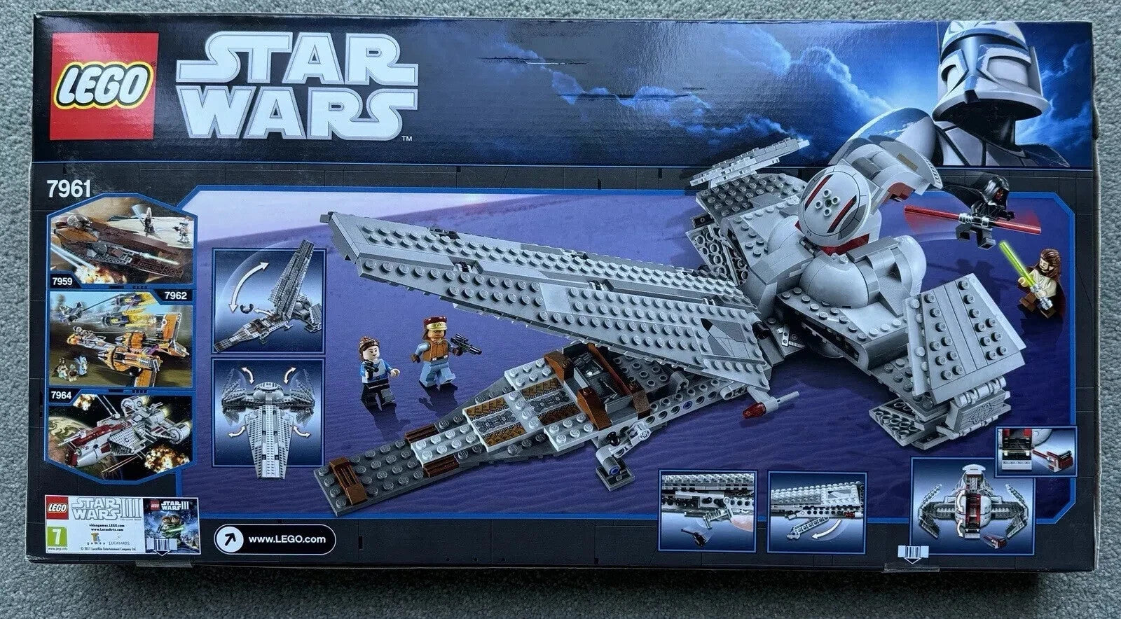 7961 Darth Maul's Sith Infiltrator - LEGO Star Wars New/Sealed Retired