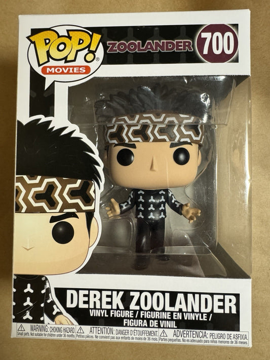 Derek Zoolander #700 Funko Pop Vinyl Near Mint Condition
