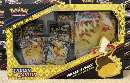 Pokemon TCG - Crown Zenith Pikachu VMAX Special Collection New & Sealed