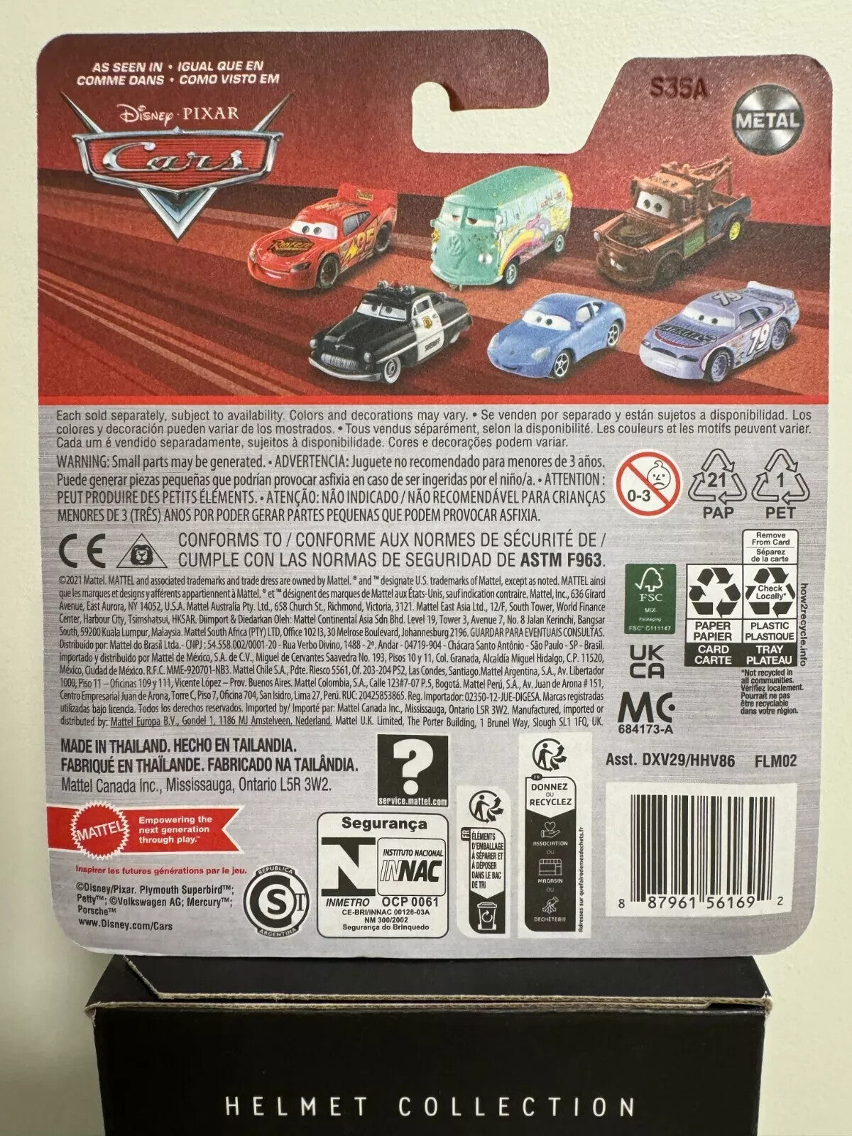 Metallic Radiator Springs Lightning Mcqueen - Disney Pixar Cars - Mattel Diecast