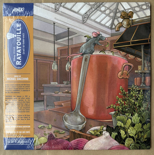 Michael Giacchino Ratatouille Vinyl LP Record 2 x LP  Rainbow Splatter NEW MONDO