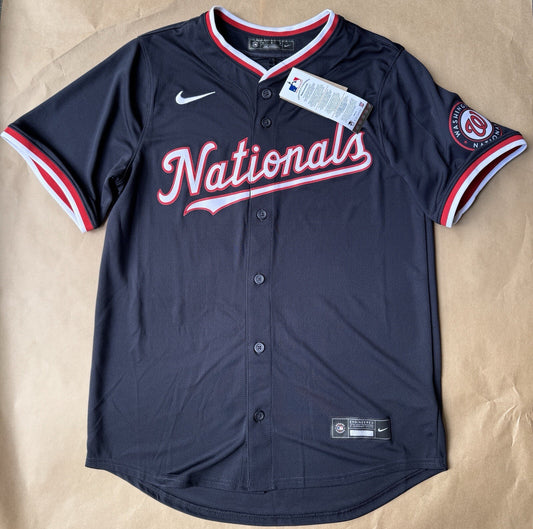Washington Nationals - MLB Alternate Navy Limited Nike Jersey M NEW