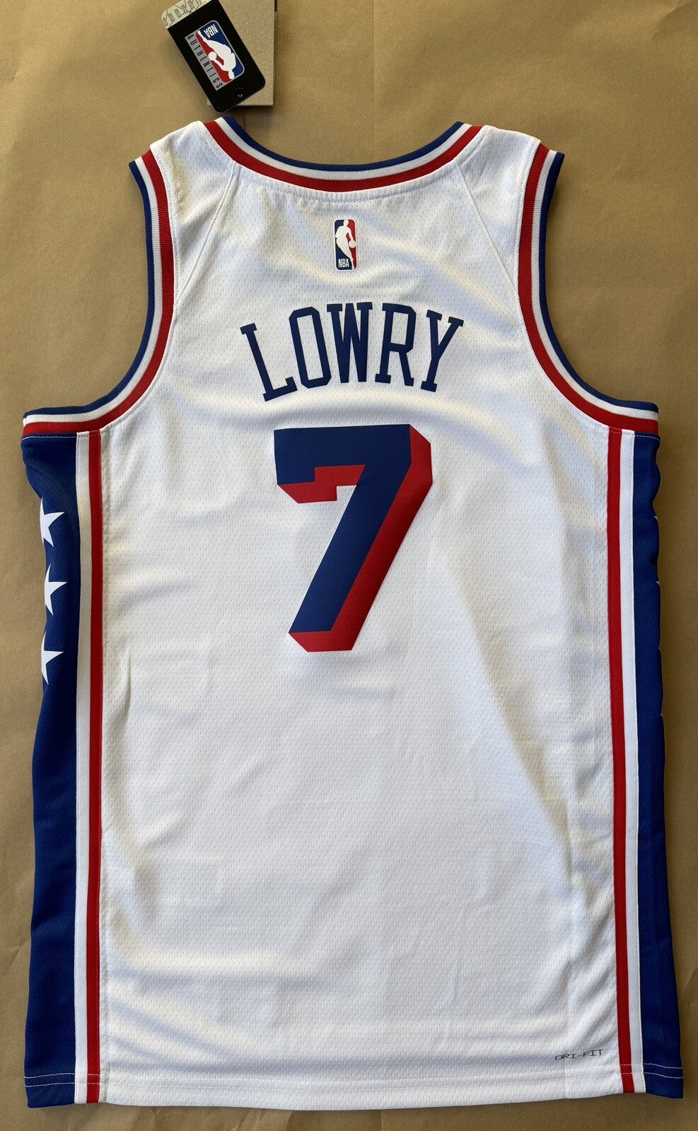 Philadelphia 76ers - Kyle Lowry #7 Association Edition NBA Nike Swingman Jersey