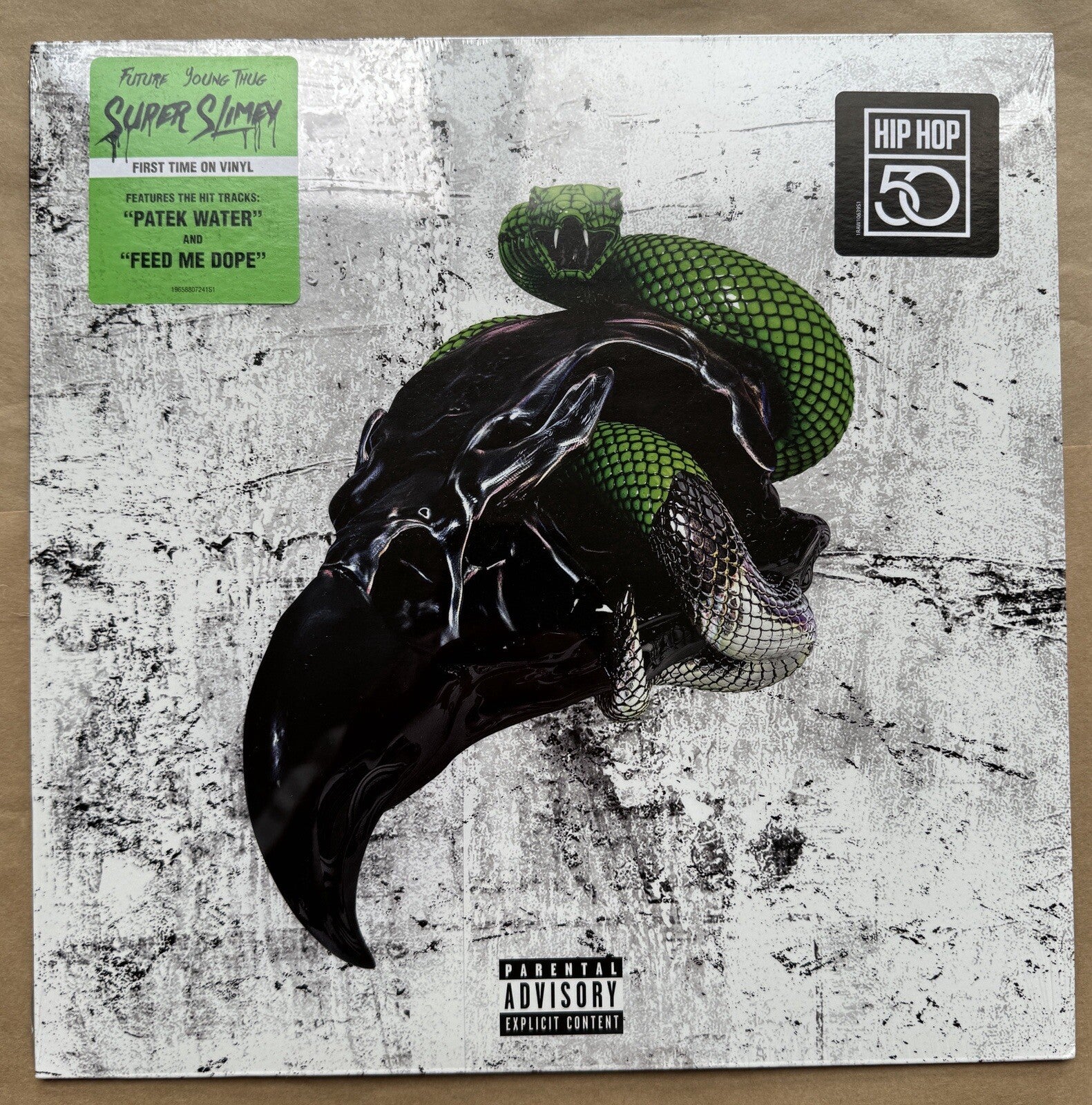 Future & Young Thug - Super Slimey Vinyl LP Record 1LP Black NEW - 50 Years