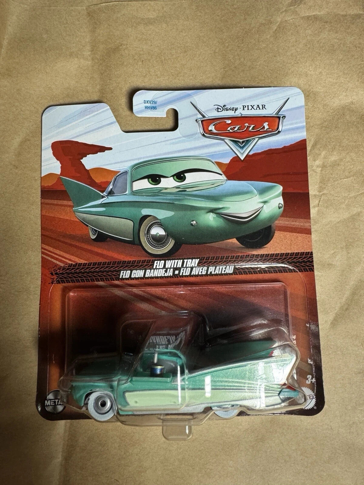 Flo With Tray - Disney Pixar Cars - Mattel Diecast New
