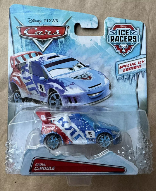 Raoul Caroule Ice Racers - Disney Pixar Cars - Mattel Diecast New