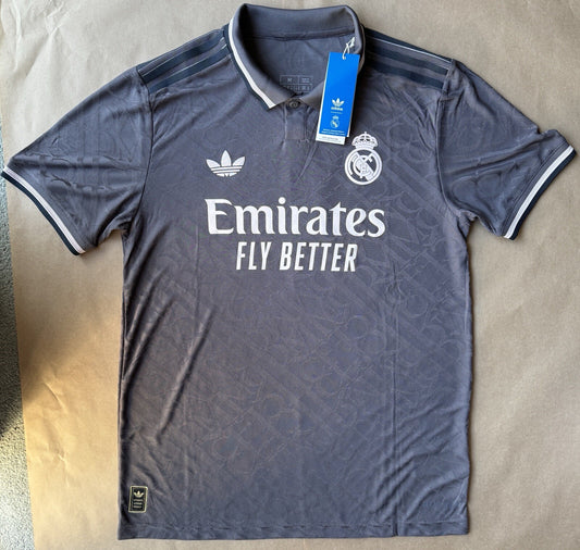 Adidas - Real Madrid Third 2024/25 Authentic Heat Rdy Jersey - M - NEW WITH TAGS