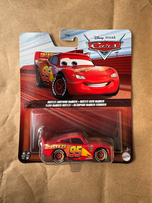 Rusteze Lightning Mcqueen - Disney Pixar Cars - Mattel Diecast New