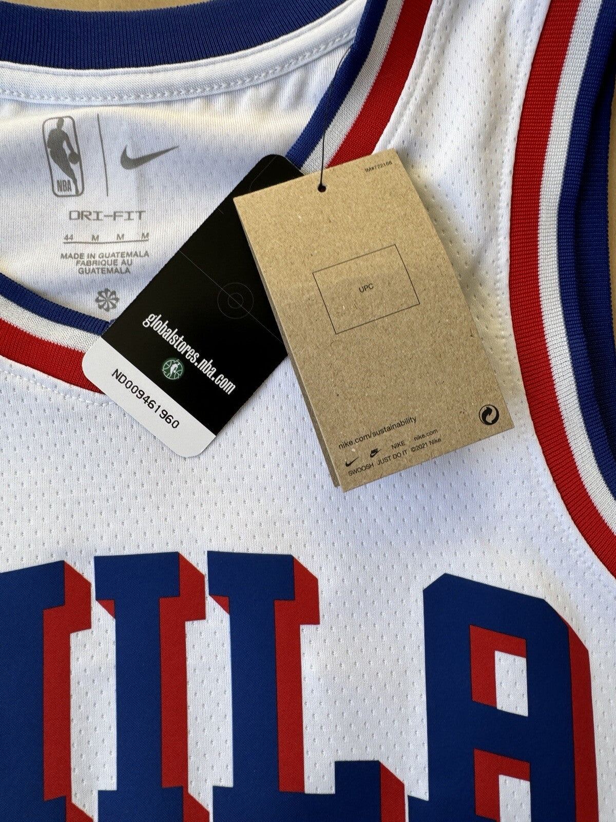 Philadelphia 76ers - Kyle Lowry #7 Association Edition NBA Nike Swingman Jersey