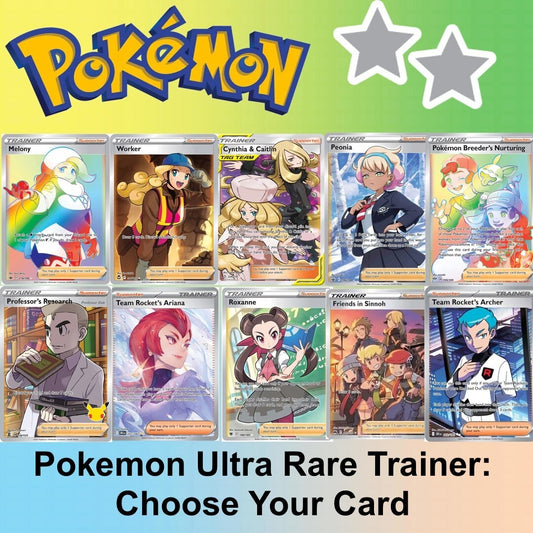 Pokemon Trainer Full Art Choose Your Card! English Near Mint - Big Selection