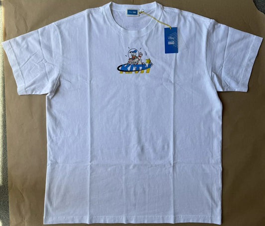 Donald Duck Astronaut - KITH x Disney - White T-Shirt - Size L - NEW