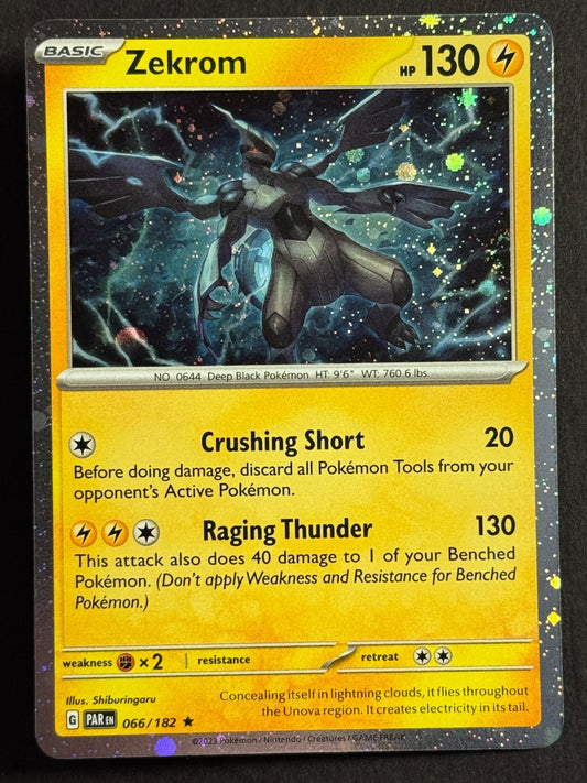 Zekrom Cosmos Holo 066/182 Pokemon Scarlet & Violet Promo Near Mint