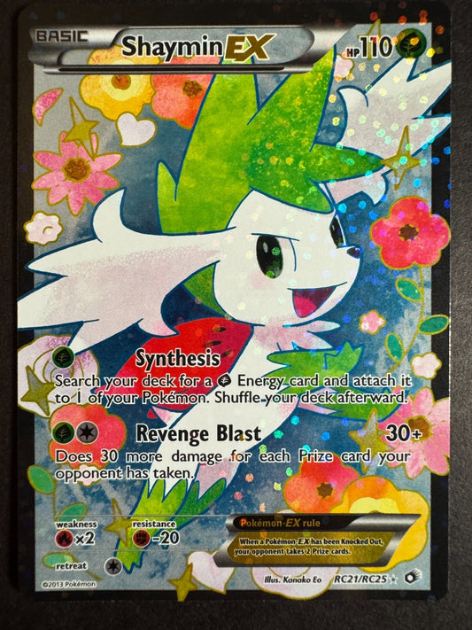 Shaymin EX RC21/RC25 Pokemon Black & White Legendary Treasures Near Mint