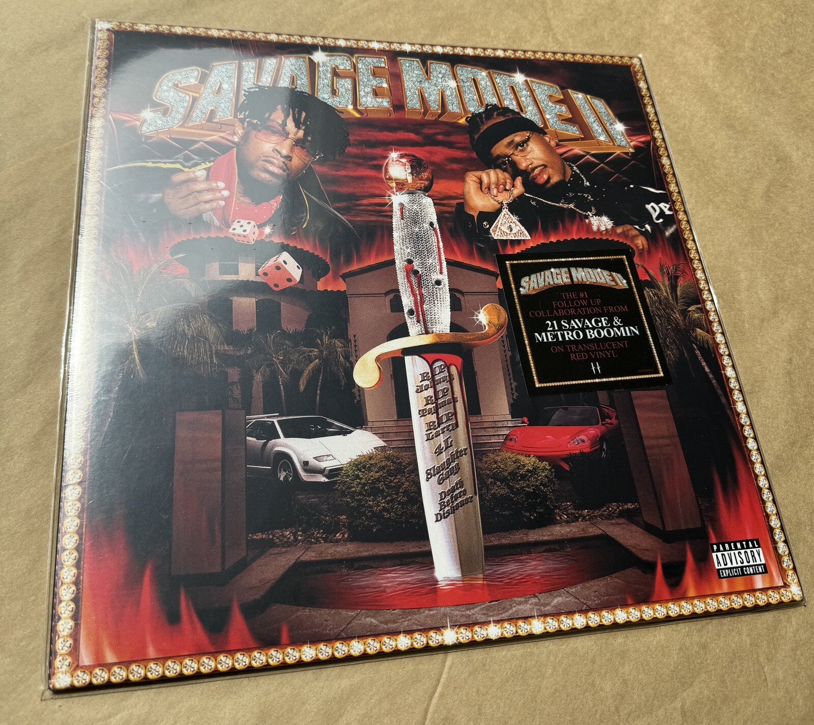 21 Savage & Metro Boomin - Savage Mode II Vinyl LP Record 1LP NEW SEALED (DRAKE)