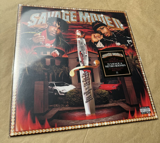 21 Savage & Metro Boomin - Savage Mode II Vinyl LP Record 1LP NEW SEALED (DRAKE)