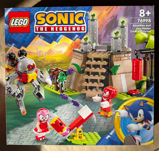 76998 Knuckles Amy and the Master Emerald Shrine - LEGO Sonic the Hedgehog New