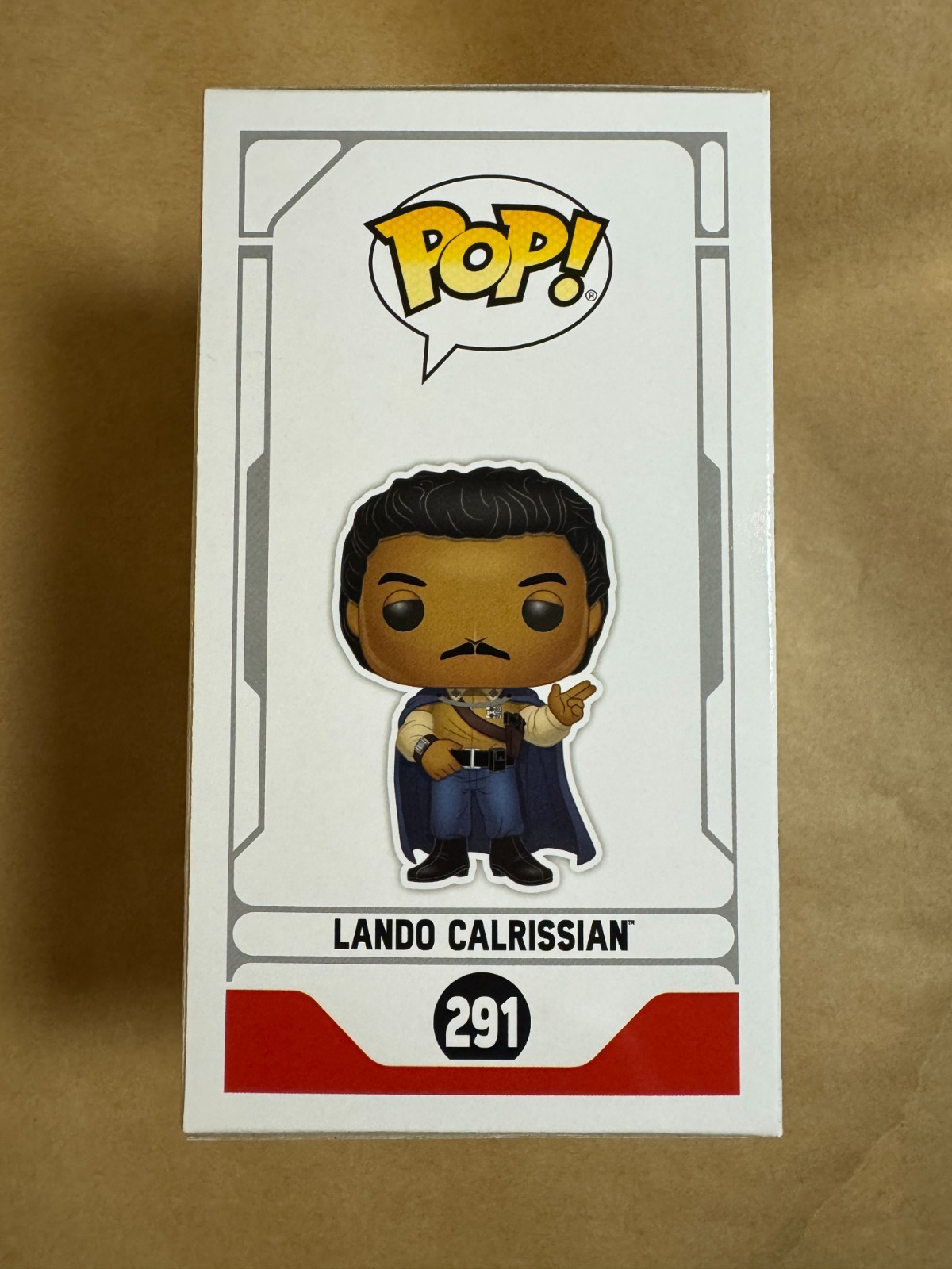 Lando Calrissian Star Wars #291 Funko Pop Vinyl Near Mint Condition