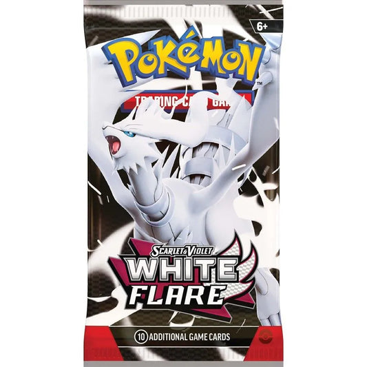 White Flare Pokemon Booster Pack x1 (Live Break)