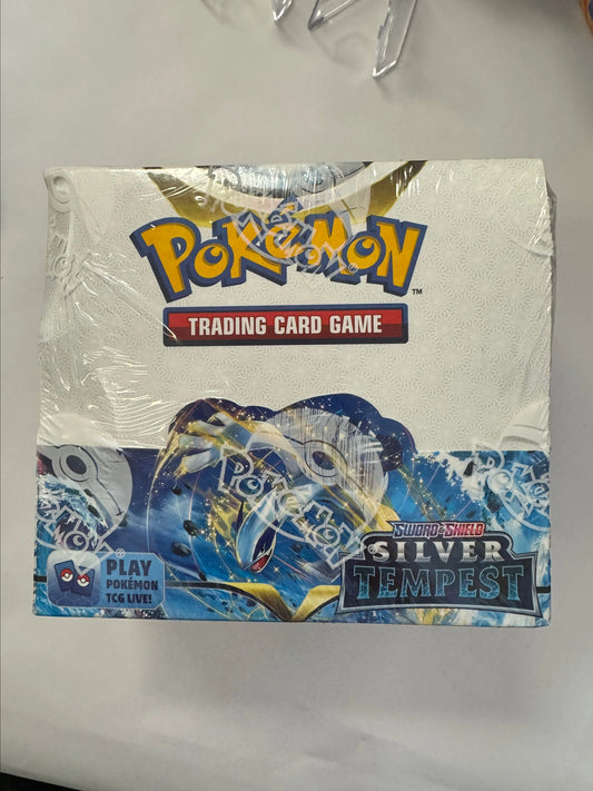 Silver Tempest Booster Box - Live Break