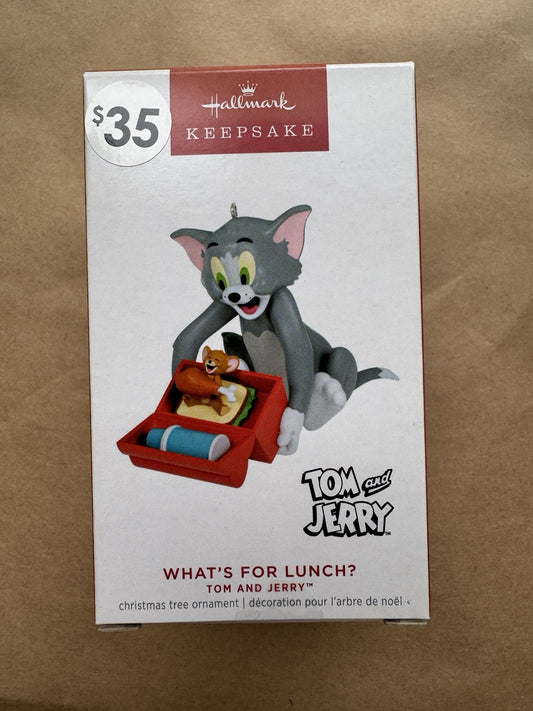 Tom & Jerry What's For Lunch - Hallmark Keepsake - Christmas Ornament - NEW